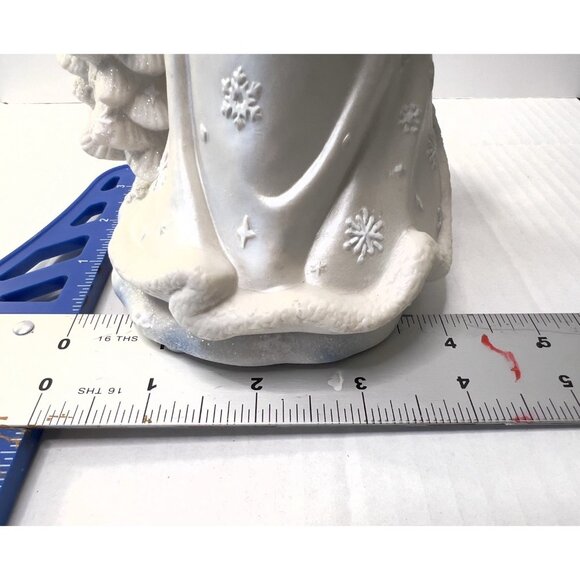 Partylite Spirit of the Season Santa Christmas Tree White Silver Candle Holder - Picture 12 of 14